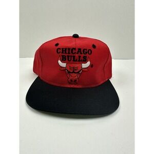 Vintage Chicago Bulls Jordan The G Cap Official Snapback Hat Red